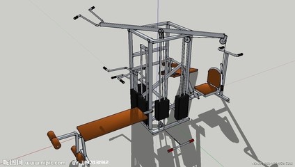 健身房必備 3D建模讓健身器材設(shè)計(jì)更立體